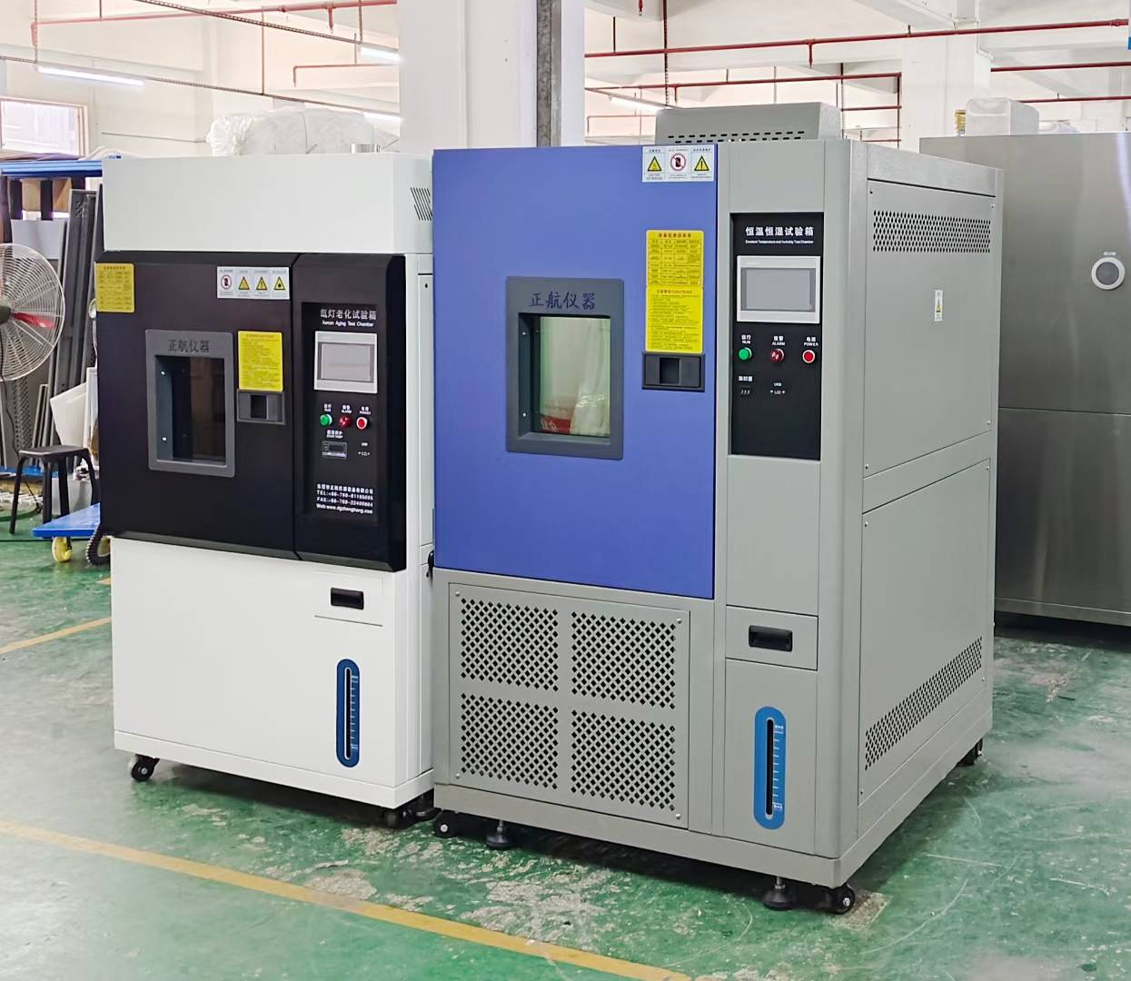 408L恒温恒湿试验箱、150L氙灯老化试验箱